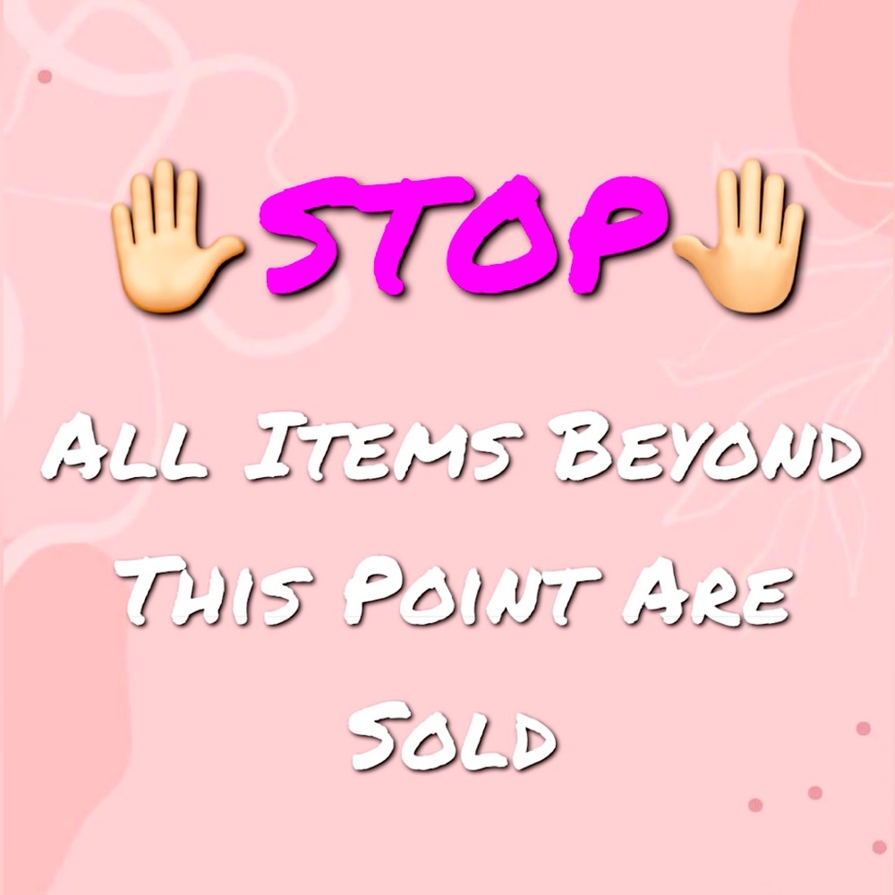 🔹Sold Items 🔹